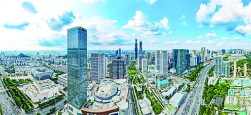 总部企业聚集的中央商务区